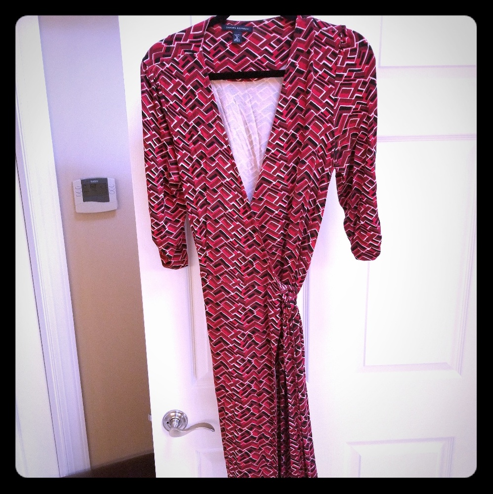 Tall medium stretch wrap dress